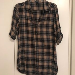 Cute Plaid button up